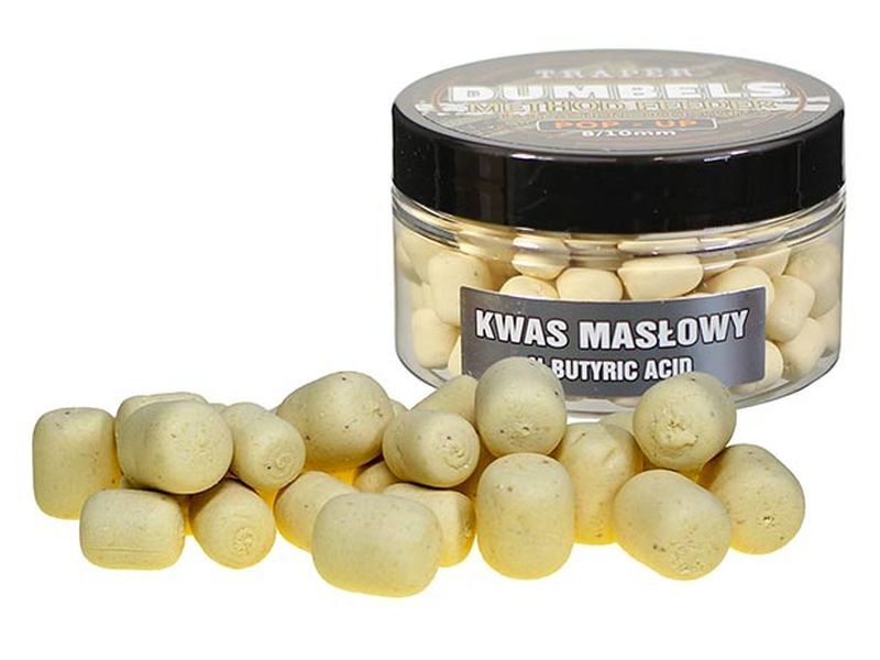 TRAPER DUMBELS POP-UP METHOD FEEDER KWAS MASŁOWY 8/10MM 30 G