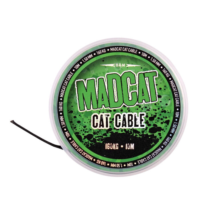 DAM MADCAT PLECIONKA CAT CABLE 10m 1,35mm 160kg