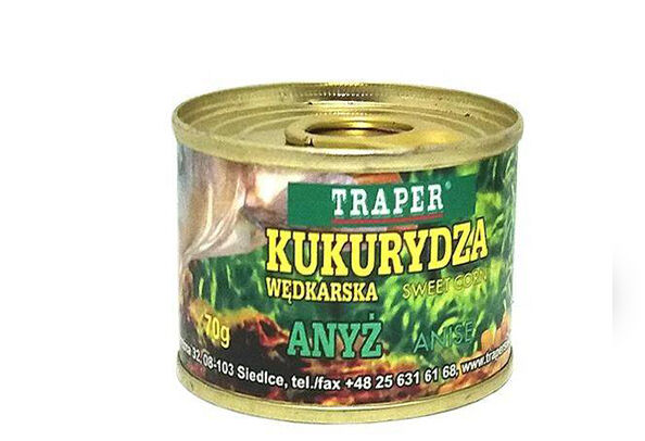 TRAPER KUKURYDZA PUSZKA ANYŻ 70g