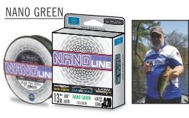 ŻYŁKA BALSAX NANO LINE FISHING GREEN 0,28mm 150m