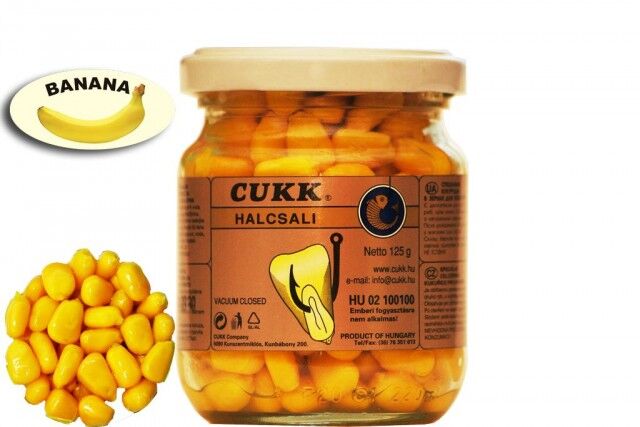 CUKK KUKURYDZA SUCHA SŁOIK 220ml BANAN