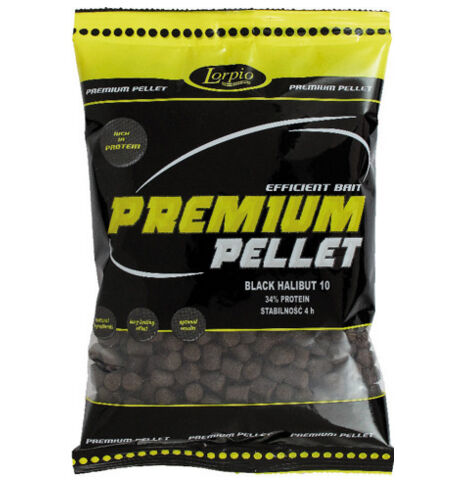 LORPIO PELLET BLACK HALIBUT 2mm 700g