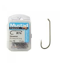 MUSTAD HACZYK MUCHOWY STREAMER R74 25szt