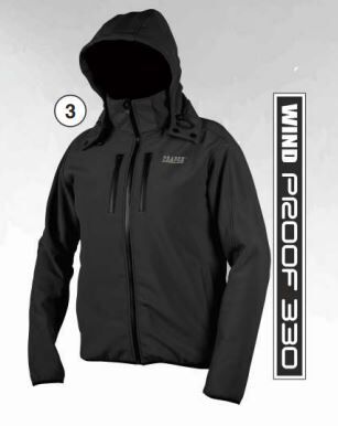 TRAPER KURTKA SOFTSHELL MONTANA BLACK M