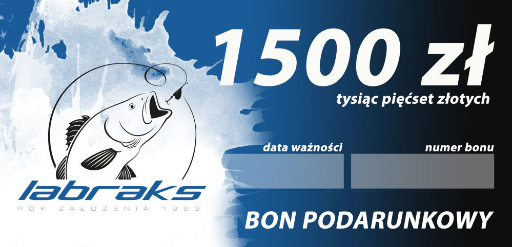 BON PODARUNKOWY 1500 zł WERSJA ELEKTRONICZNA