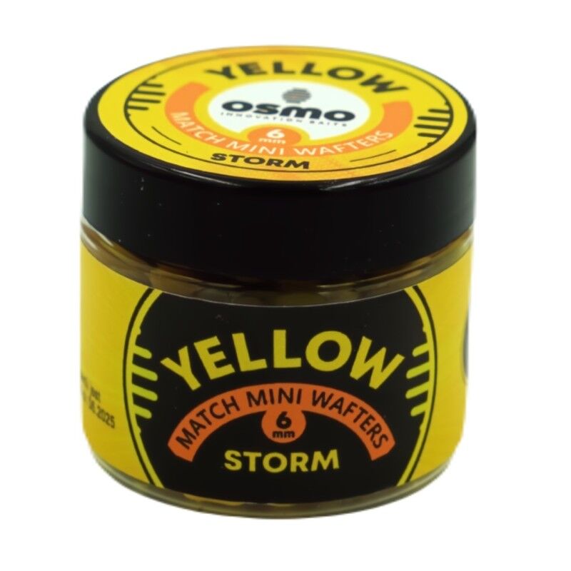 OSMO MATCH MINI WAFTERS YELLOW STORM 6mm