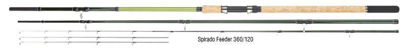 WĘDKA KONGER SPIRADO FEEDER 390cm 180g