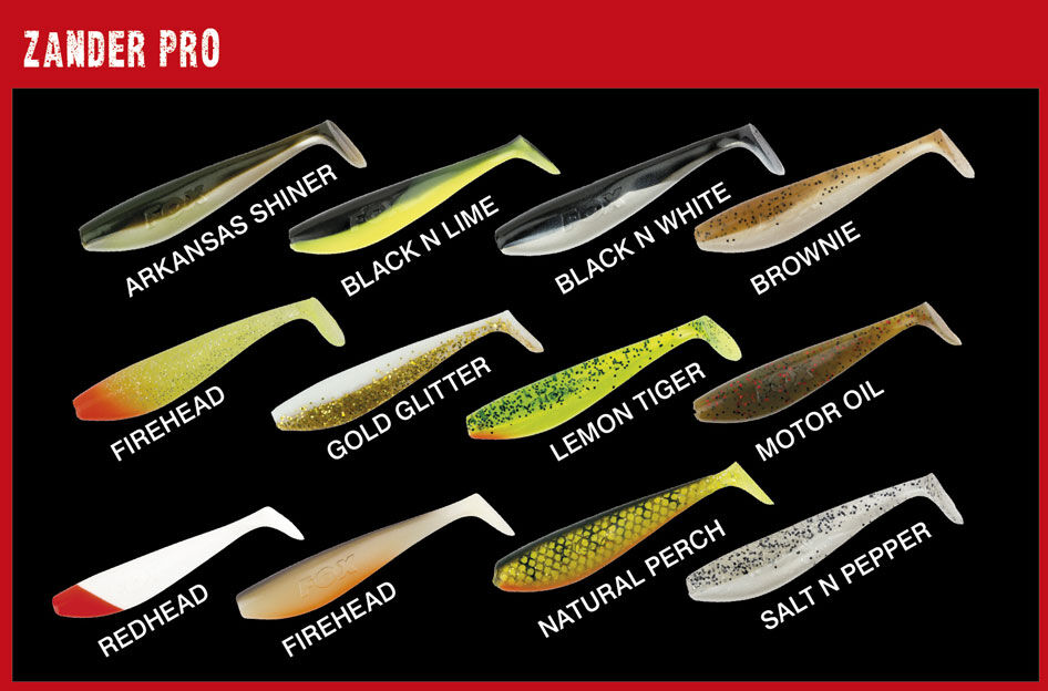 FOX RAGE GUMA ZANDER PRO SHAD 4''/10cm