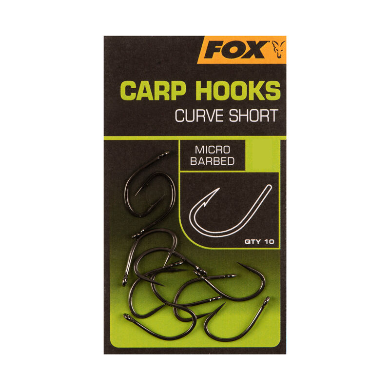 FOX HACZYK CARP CURVE SHANK SHORT 8