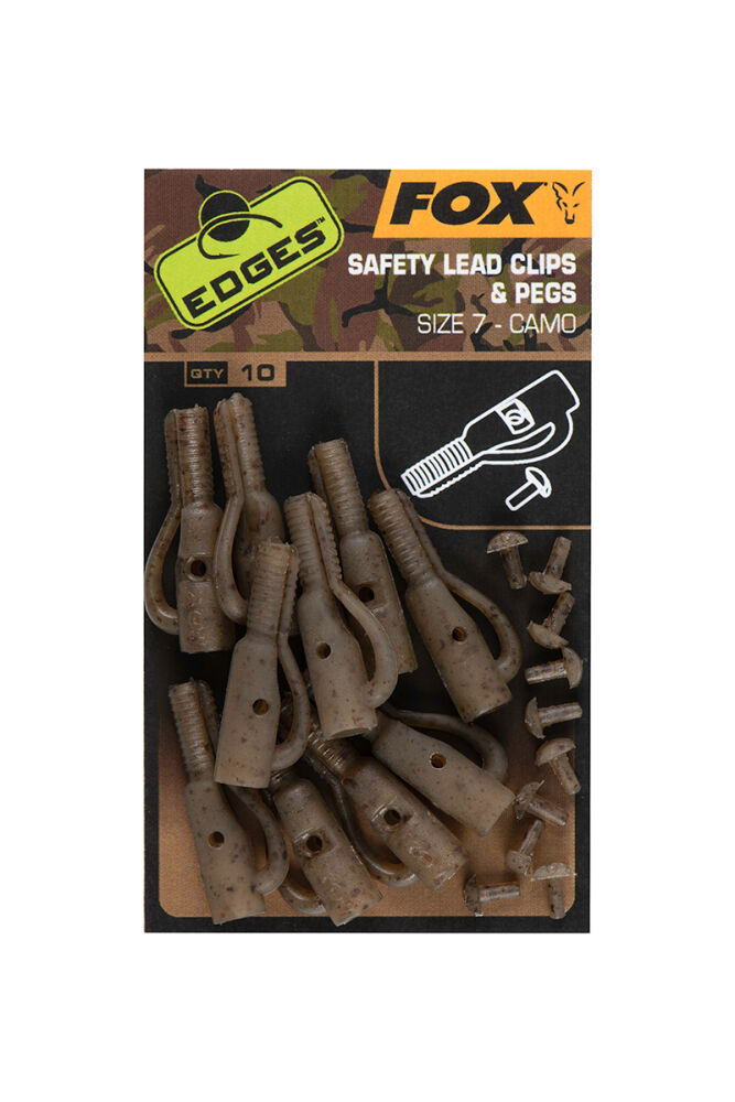 FOX KLIPS CAMO LEAD CLIP PEGS 7