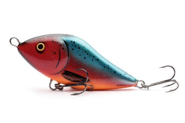 SALMO WOBLER SLIDER SINKING 12 ORANGE PARROT