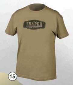 TRAPER T-SHIRT LOGO GREEN M