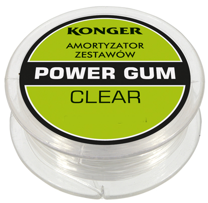 KONGER AMORTYZATOR POWER GUM MF CLEAR 1,0mm