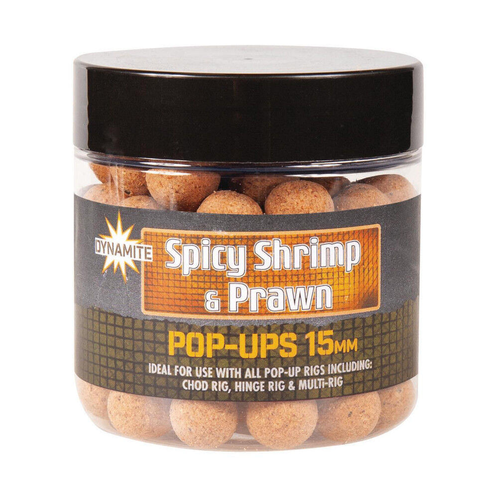 DYNAMITE BAITS KULKI POP UP 15 SPICY SHRIMP&PRAWN