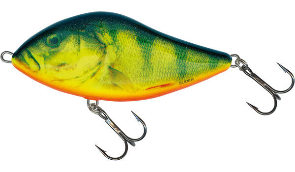 SALMO WOBLER SLIDER SINKING 7 REAL HOT PERCH