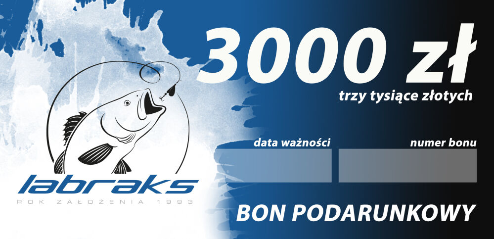 BON PODARUNKOWY 3000 zł WERSJA ELEKTRONICZNA