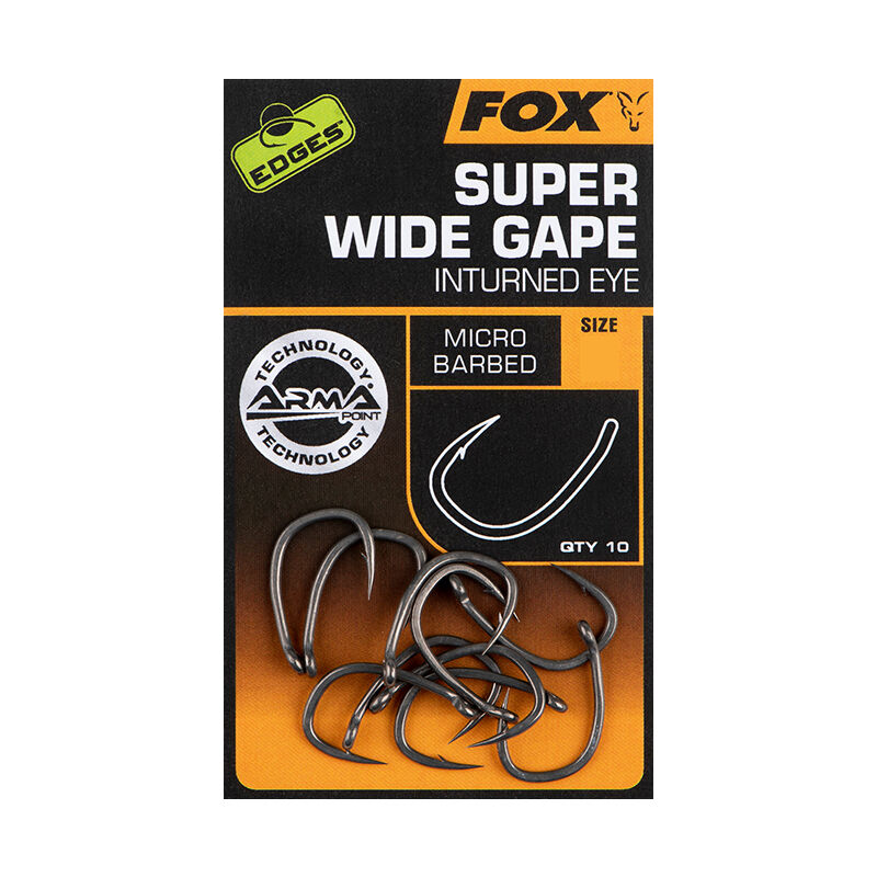 FOX HACZYK EDGES SUPER WIDE GAPE INTURNED EYE 6