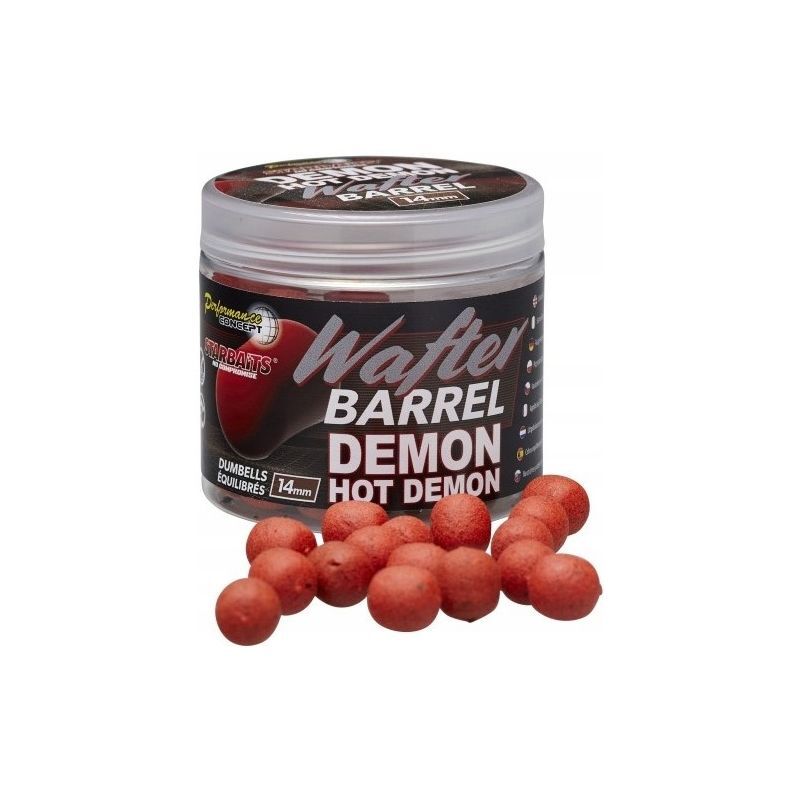 STARBAITS KULKI WAFTER BARREL 50g HOT DEMON 14mm