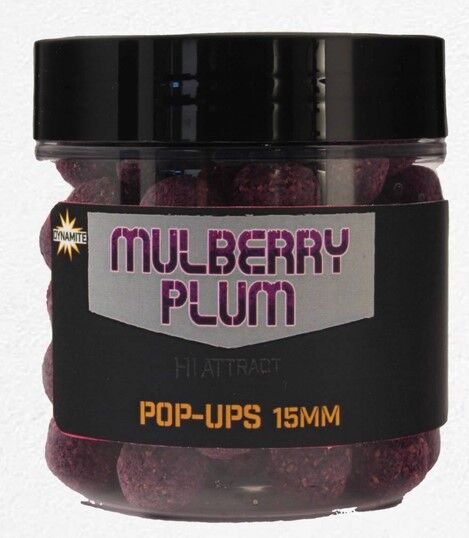 DYNAMITE BAITS KULKI POP-UPS 15mm MULBERRY PLUM