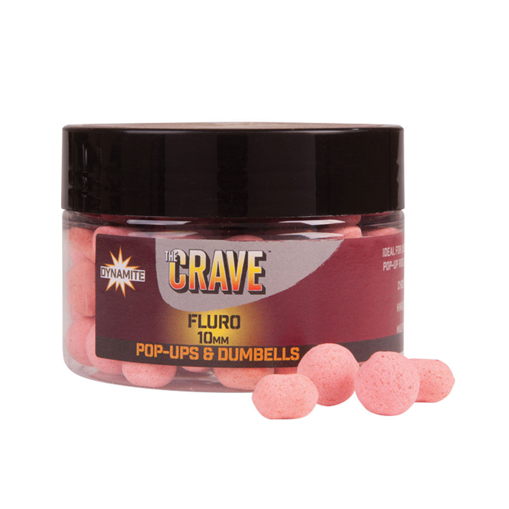 DYNAMITE BAITS FLURO POP-UPS THE CRAVE 10mm