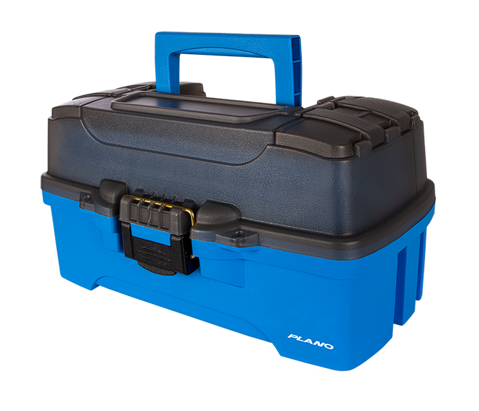 PLANO SKRZYNKA 3 TRAY TRANS BLUE