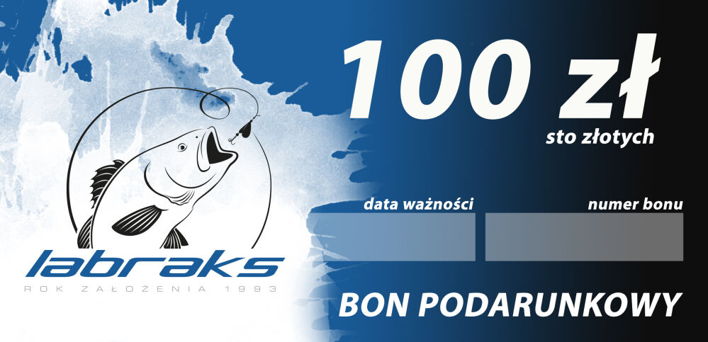 BON PODARUNKOWY 100 zł WERSJA ELEKTRONICZNA