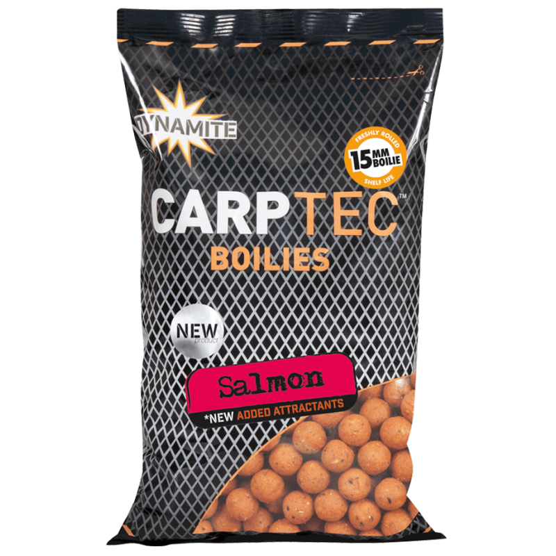 DYNAMITE BAITS CARPTEC KULKI 1,8kg 15mm SALMON