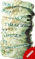 DRAGON KOMIN BANDANA SZCZUPAK ZIELONY