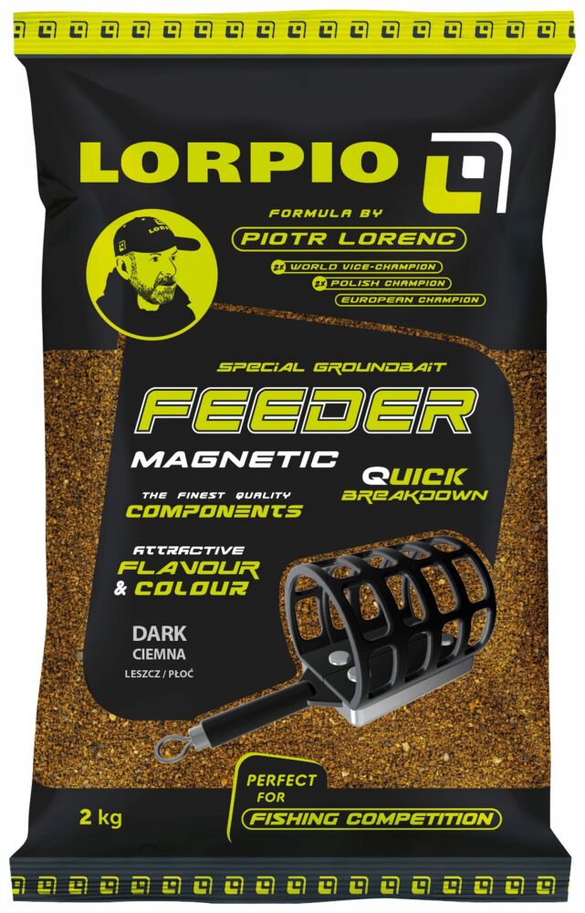 LORPIO ZANĘTA FEEDER MAGNETIC 2kg DARK