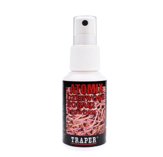 TRAPER ATOMIX CZERWONE ROBAKI 50 ml